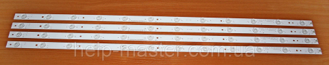 Комплект планок GJ-DLEDII P5-ABL-400-S412-V6