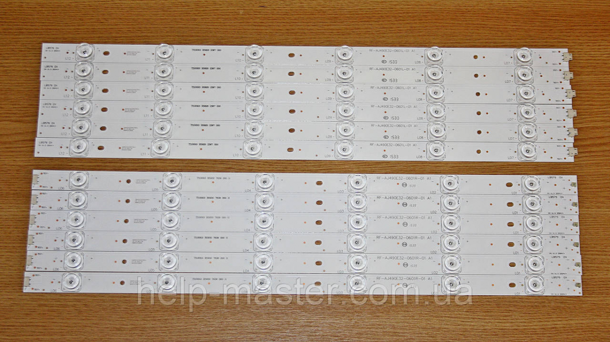 RF-AJ490E32-0601R/L-01 комплект led планок SHARP 49''