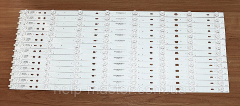 Комплект led планок CLED55X80U*35021084 55D2003V1W8C1B62518M-HJ-ZG