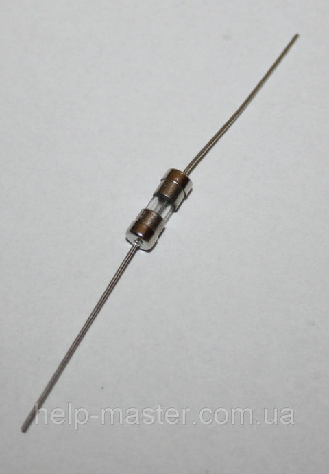 Запобіжник 5A 250 V; (3,6*10 скло.з виведення.)