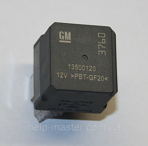 Авто реле 13500120 12V-PBT-GF20 (12VDC)