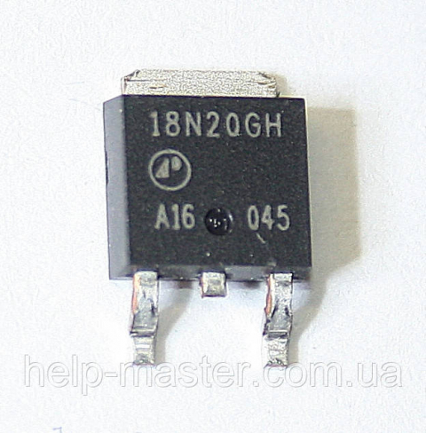 Транзистор AP18N20GH (TO-252)