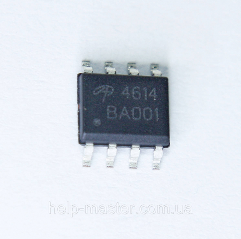 Транзистор AO4614; (СПК-8)