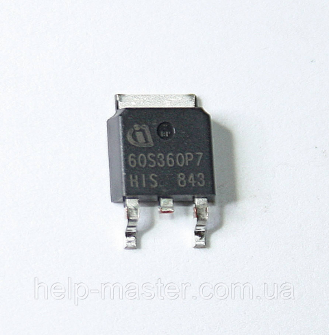 Транзистор IPD60R360P7S (60S360P7)  (TO-252)