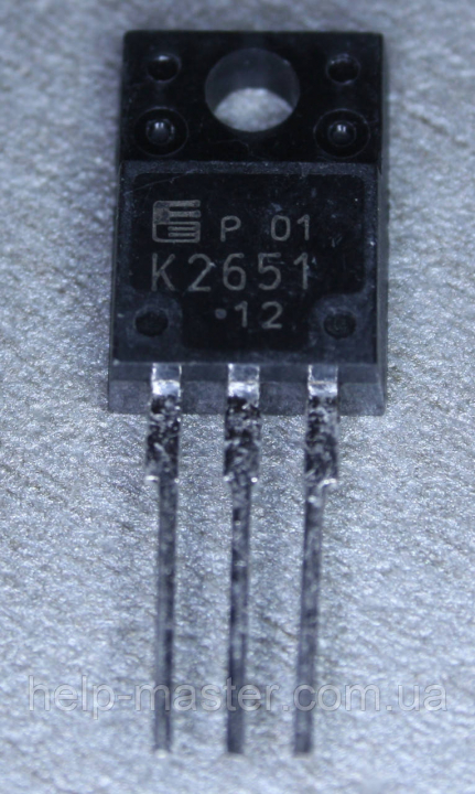 Транзистор 2SK2651 (TO-220F)