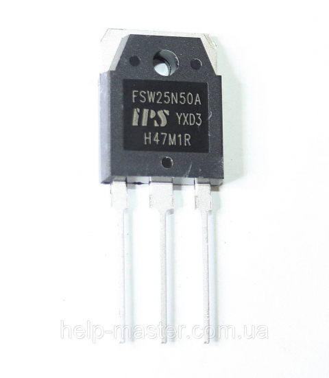 Транзистор FSW25N50A (TO-3PN)