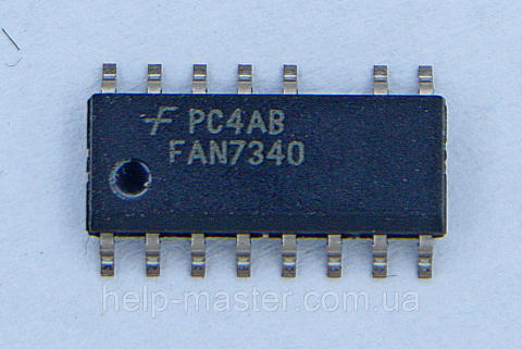 Микросхема FAN7340 (SOIC-16)