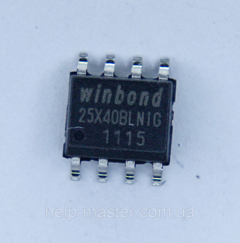 Мікросхема W25X40BLSNIG; (SOIC-8)