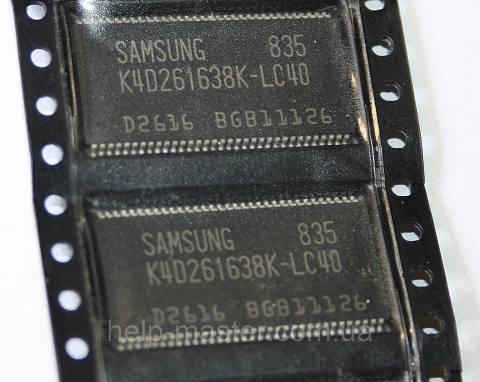 Мікросхема K4D261638K-LC40 (TSOP-66)