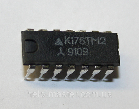 Мікросхема К176ТМ2 (DIP-14)