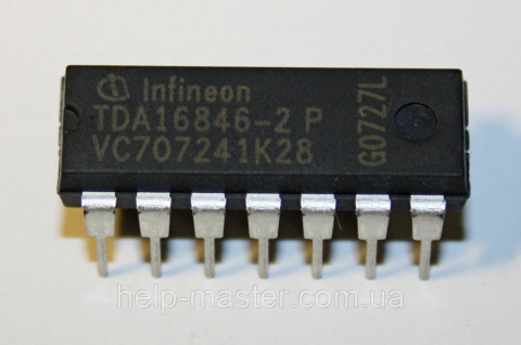 TDA16846-2P;  (DIP-14)