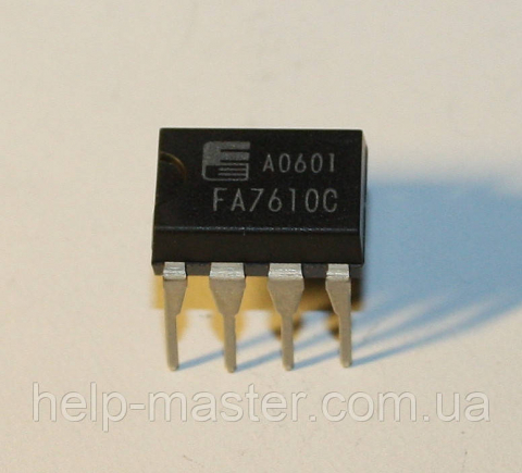 Микросхема FA7610C; (DIP8)
