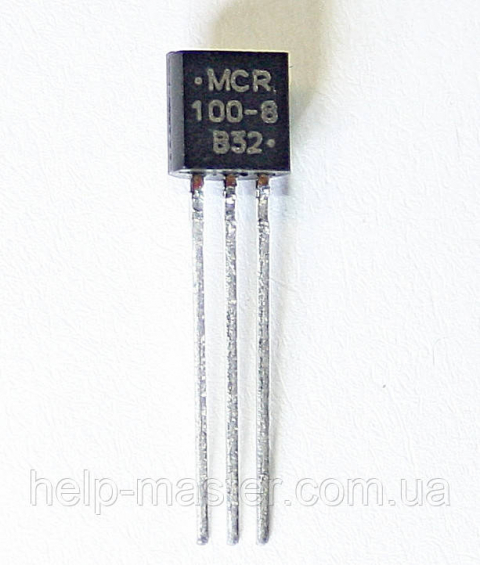 Тиристор MCR100-8 (TO-92)