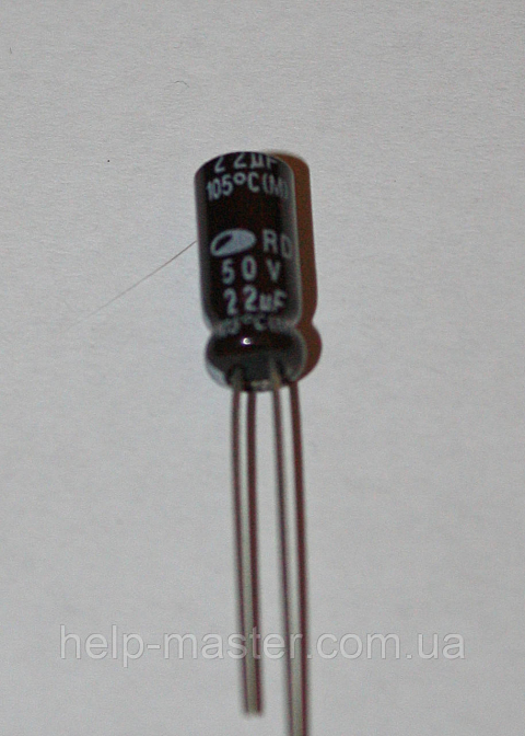 22мкф-50v (105°C) PS<M> 5*11 Nichicon