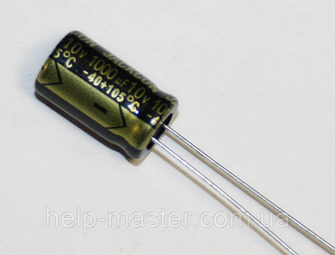 100 мкф-25v (105 °C) <WF> 6*11 Samwha (низький імпеданс)