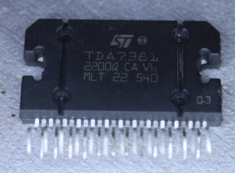 TDA7381; (FLEXIWATT-25)