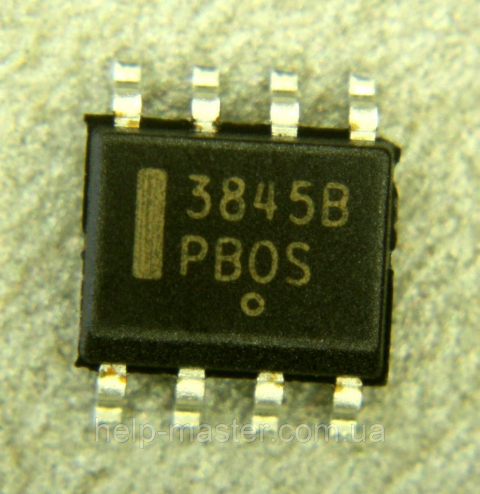 Мікросхема UC3845B (SOIC-8)