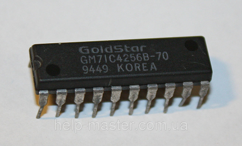 Мікросхема GM71C4256B-70; (DIP-20)