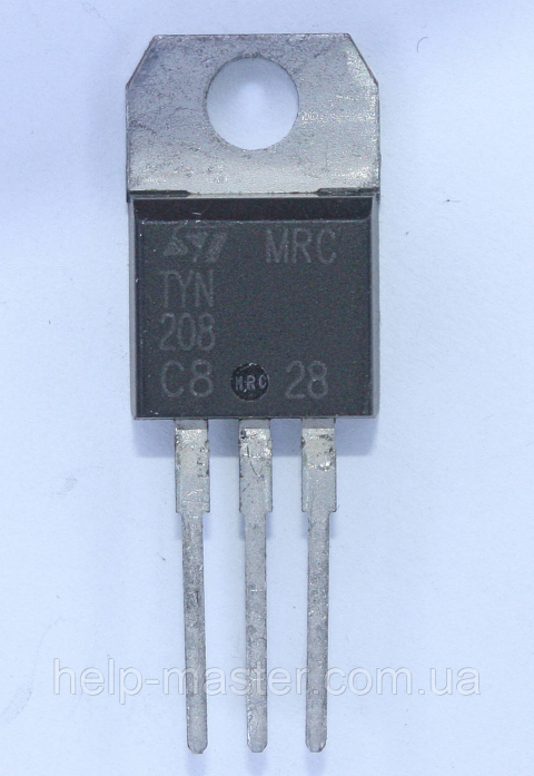Тиристор TYN208   (TO-220AB)