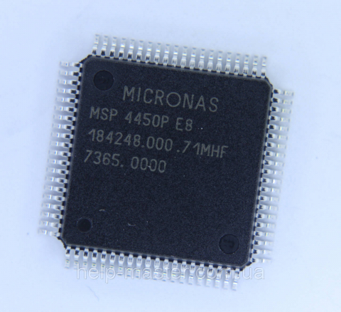 Мікросхема MSP4450P E8 (QFP-80)