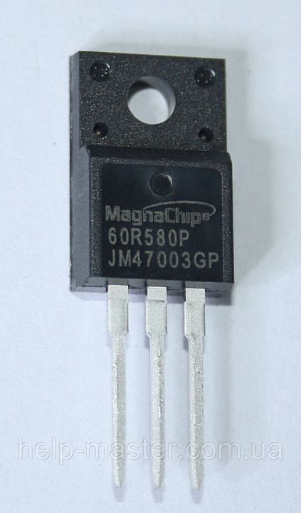Транзистор MMF60R580P (TO-220F)