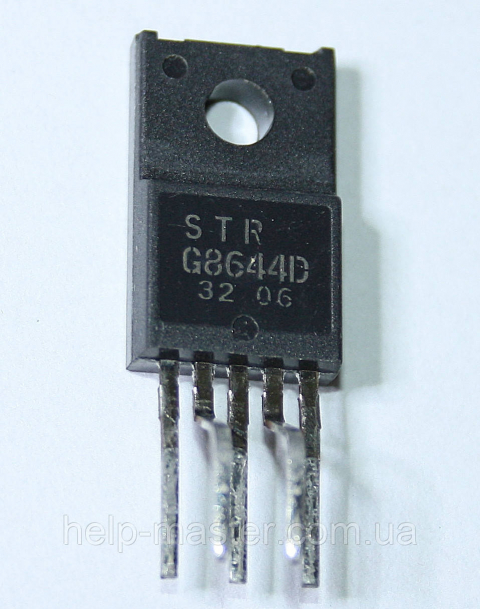 Мікросхема STR-G8644D (TO-220F-5F)