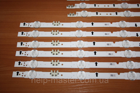 Комплект планок D4GE-550DCA-R3; D4GE-550DCB-R3