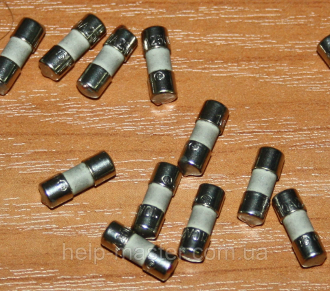 Запобіжник 0,5 A 250 V (3,6*10 кераміка)