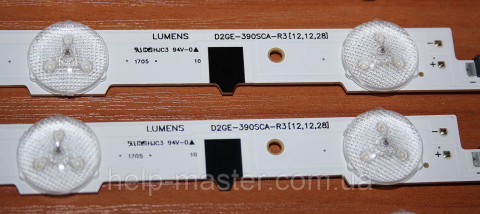 Комплект планок на Samsung 39'' LUMENS D2GE-390SCA-R3(12.12.28)