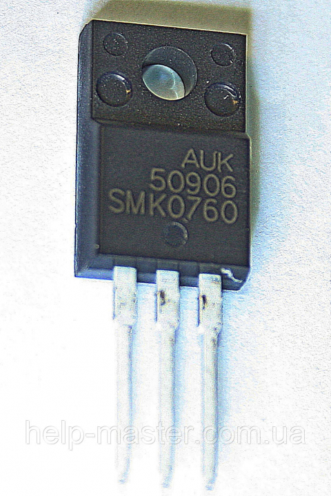 Транзистор SMK0760 (TO-220F-3L)