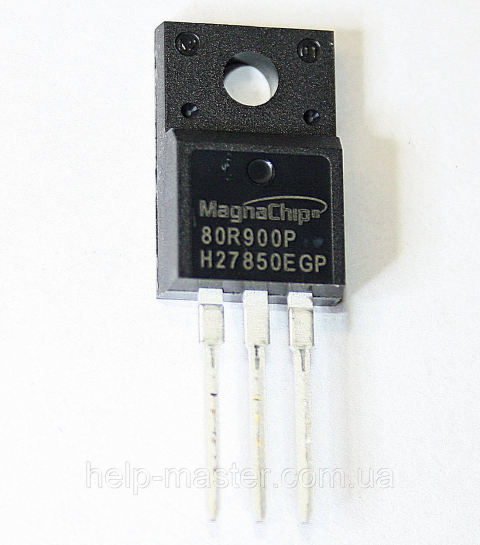 Транзистор MMF80R900PTH (TO-220F)