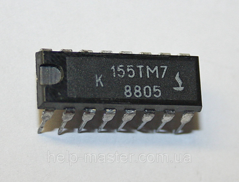 Мікросхема К155ТМ (DIP-16)