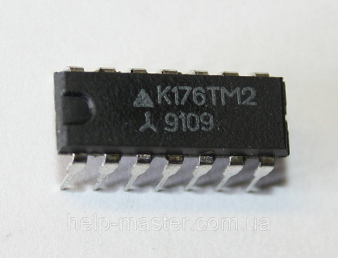 Мікросхема К176ТМ2 (DIP-14)