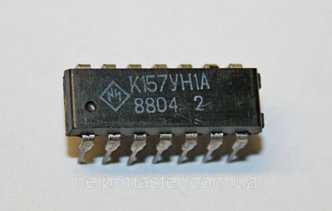 Мікросхема К157УН1А (DIP-14)