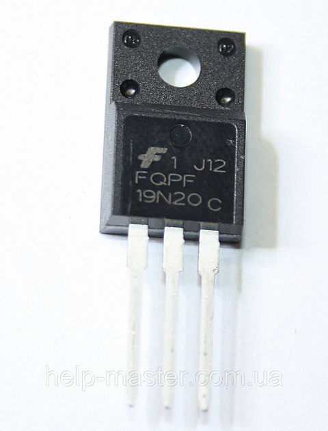 Транзистор FQPF19N20 (TO-220F)