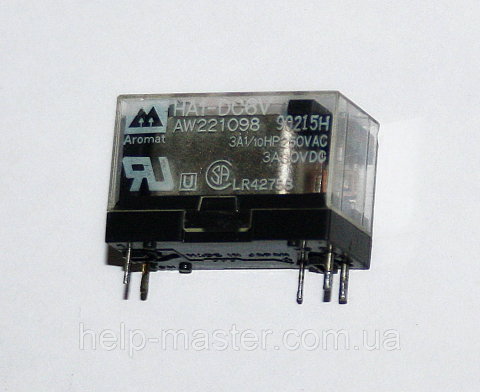 Реле HA1-DC6V  (6VDC)