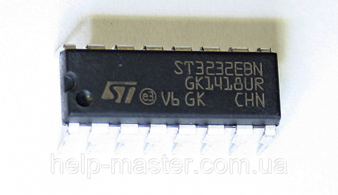 Мікросхема ST3232EBN (DIP-16)