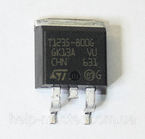 Симістор T1235-800G (D2PAK)
