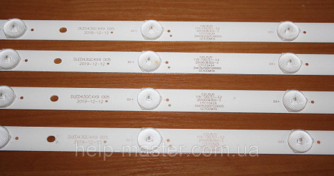Комплект планок GC43D09-ZC21FG-04 PN:303GC430034