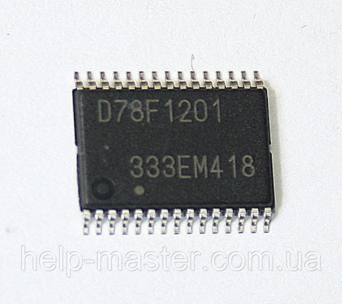 Мікросхема UPD78F1201MC-CAB-AX (LSSOP-30)