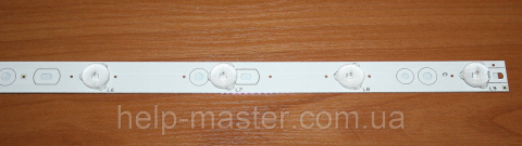 Планка LED-підсвітки XLHK-0094004076-9LED-3V