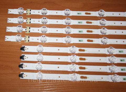 Комплект планок S KU6K 43 FL30 L7 REV1.0 160119 LM41-00268A