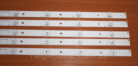 Комплект планок LB-C400F14-E2-S-G1-RF1 (RF-AB400E32-1001S-02 A0)