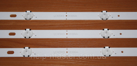 Комплект планок LG Innotek DRT 43 Inch A-Type LC43490086A
