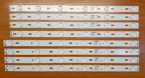 Комплект світлодіодних планок на TV KONKA KL42GT618