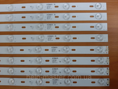 Комплект світлодіодних планок на TV KONKA KL42GT618