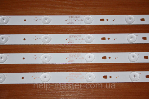 LED40D12-03(B) PN:30340012207 комплект планок.