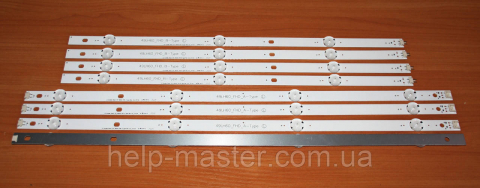 Комплект планок LG 49LH60_FHD_A / 49LH60_FHD_B