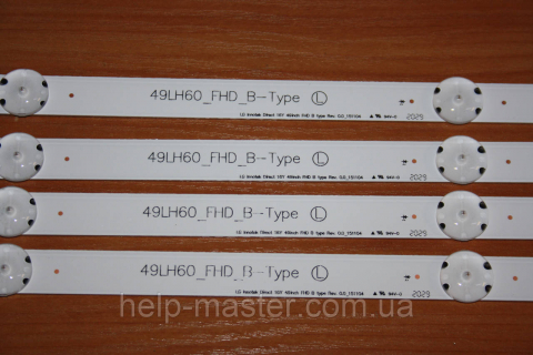 Комплект планок LG 49LH60_FHD_A / 49LH60_FHD_B
