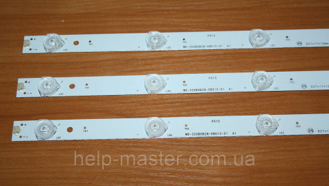Комплект LED планок  WD-320B0B-0801S-01